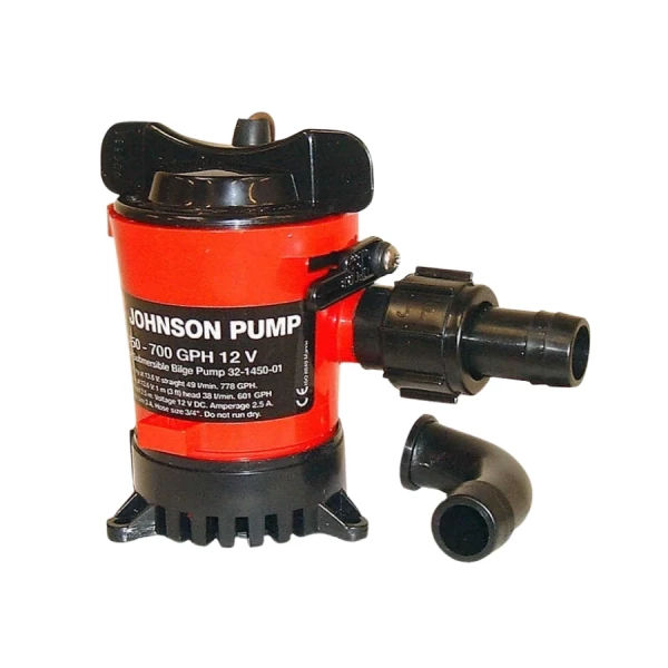 Johnson Cartridge - Bilge Pumpe der Serie L450, die Bilgepumpe für 12V Bordnetz und 3/4" Anschluss